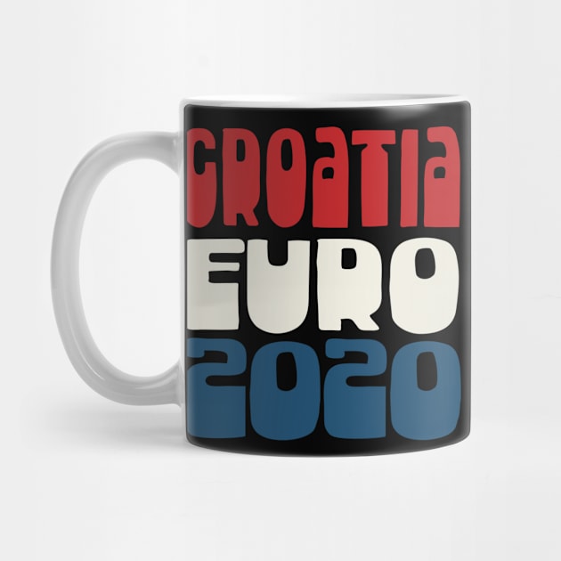 Croatia / Euro 2020 Football Fan Design by DankFutura